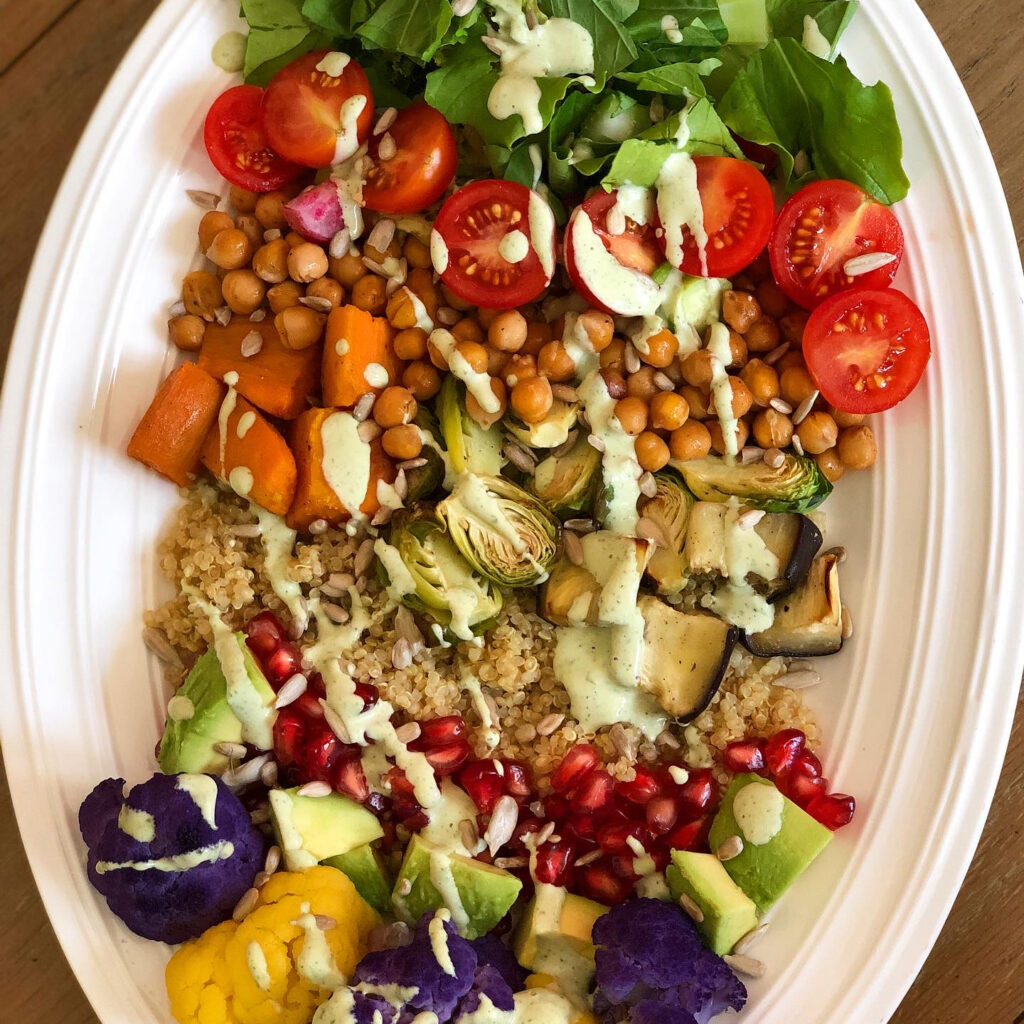 Plant-based Cobb Salad